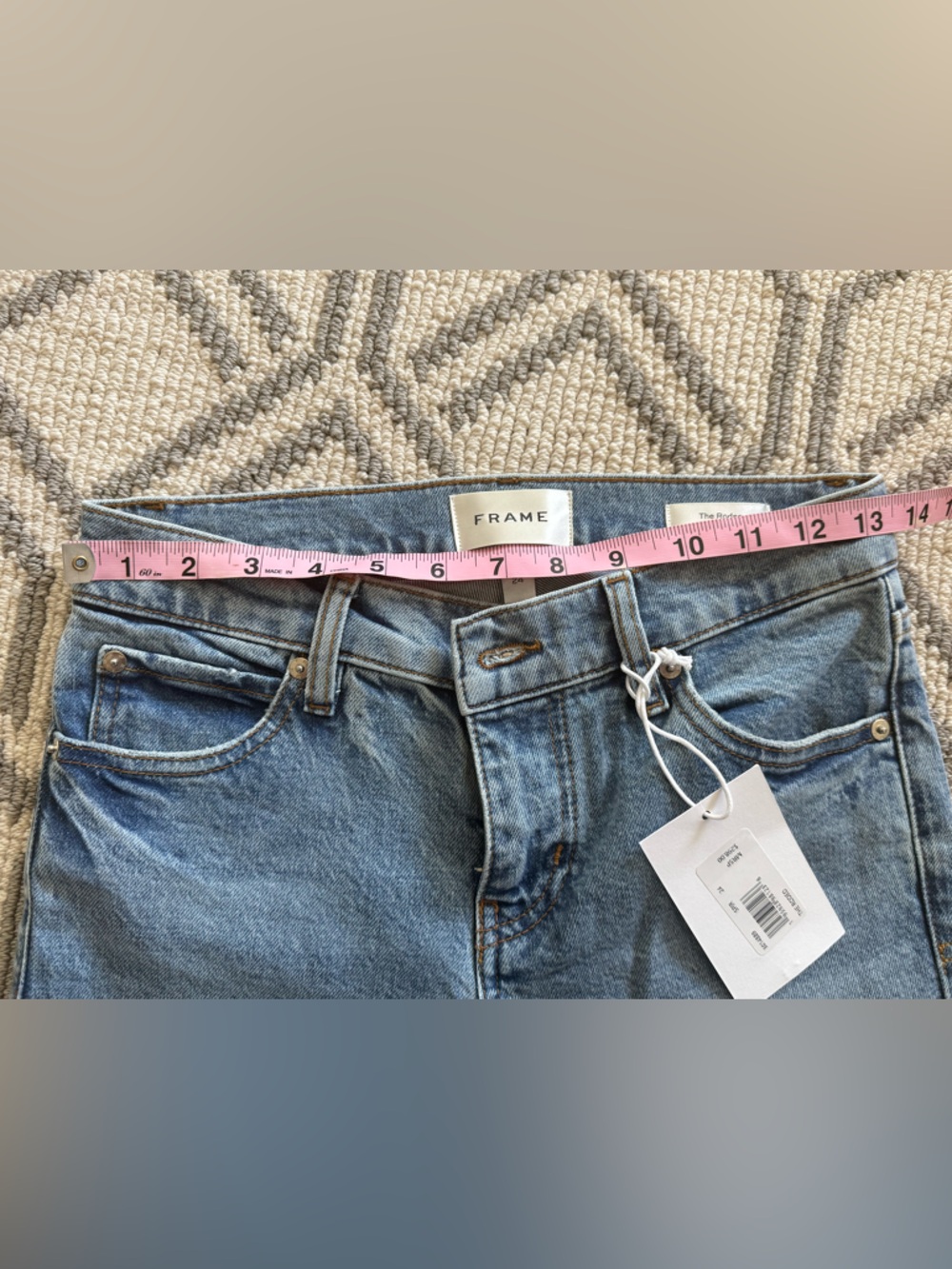 NWT 🩵Frame🩵 THE RODEO ~ Low Rise/Boot Cut - Picture 8 of 13